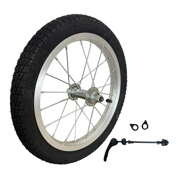 Rueda de remolque de bicicleta, práctica, fácil de instalar, repuestos portátiles premium 14 pulgadas