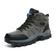 thumbnail image 1 of Bottes de Randonnée pour Hommes Chaussures de Randonnée Randonnée Travail Escalade Antidérapantes Légères Camping Chaussures de Travail Gris 11 US, 1 of 7