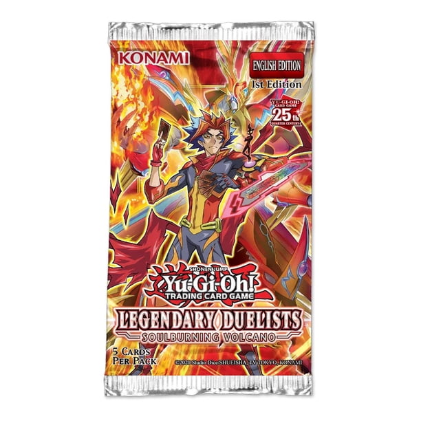 legendary duelists soulburning volcano booster box Yu-Gi-Oh Legendary Duelists: Soulburning Volcano Booster Box Columbia Sports Cards