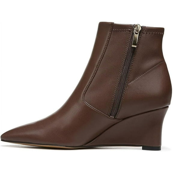 Franco Sarto Women's Temira Side Zip Wedge Bootie, 5 M US