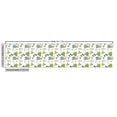 thumbnail image 3 of Ambesonne Nature Art Fabric by the Yard Upholstery, Botanical Forest Leaves, 5 Yards, White and Multicolor, 3 of 5