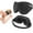 Black, variant on Q&Q ESSENTIALS Eye Mask for Sleeping 3D Sleep Mask for Men & Women Travel Accessories