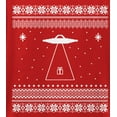 thumbnail image 4 of Alien Beam Red Crew Neck Sweatshirt, 4 of 6