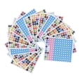 thumbnail image 2 of Abbracc Floss Stickers Print paper Labels Sheet Supplies colorful, 2 of 5