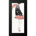 thumbnail image 2 of Tavoletti, Anne 10x18 Black Modern Framed Museum Art Print Titled - Floral Fashion IV, 2 of 5