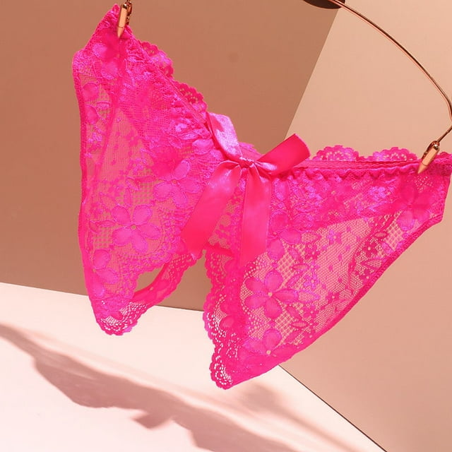 Womens Underwear - Lace Low Rise Panties with Delicate Triangle Design for Everyday Comfort and Style