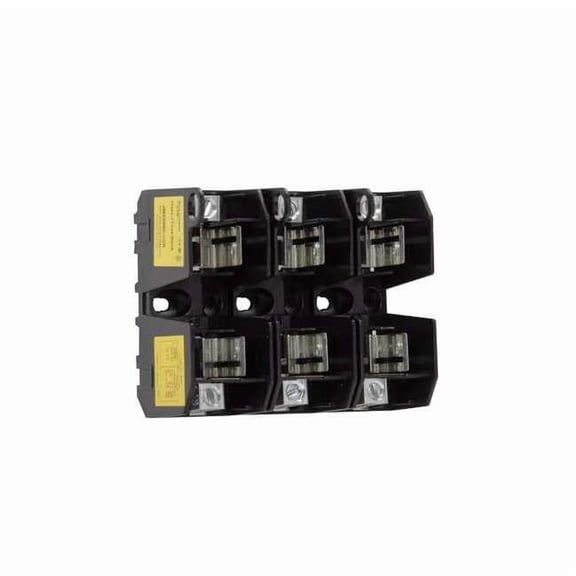 Eaton Bussmann Fuse Block,31 to 60A,J,3 Pole JM60060-3CR