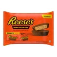 thumbnail image 2 of (5 pack) Reese's Milk Chocolate Snack Size Peanut Butter Cups Candy, Jumbo Bag 19.5 oz, 2 of 9