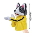 thumbnail image 3 of Boxing Husky Dog Plush Toy, Electric Interactive Kung Fu Puppy with Sound, Funny Animated Stuffed Animal for Boys Girls, Gray and White Puppy E#199 Multicolor, 3 of 8