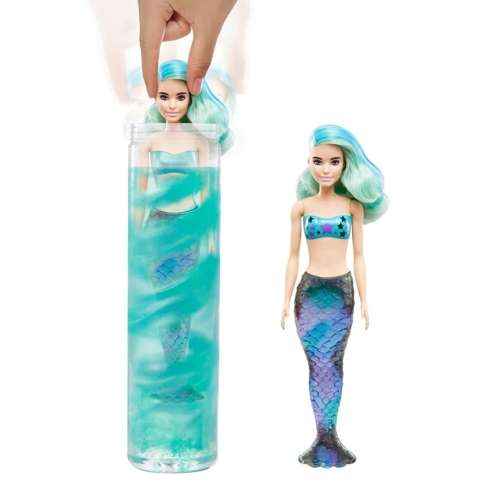 Barbie Color Reveal Barbie De Sirena Barbie Reveal Juguetes De