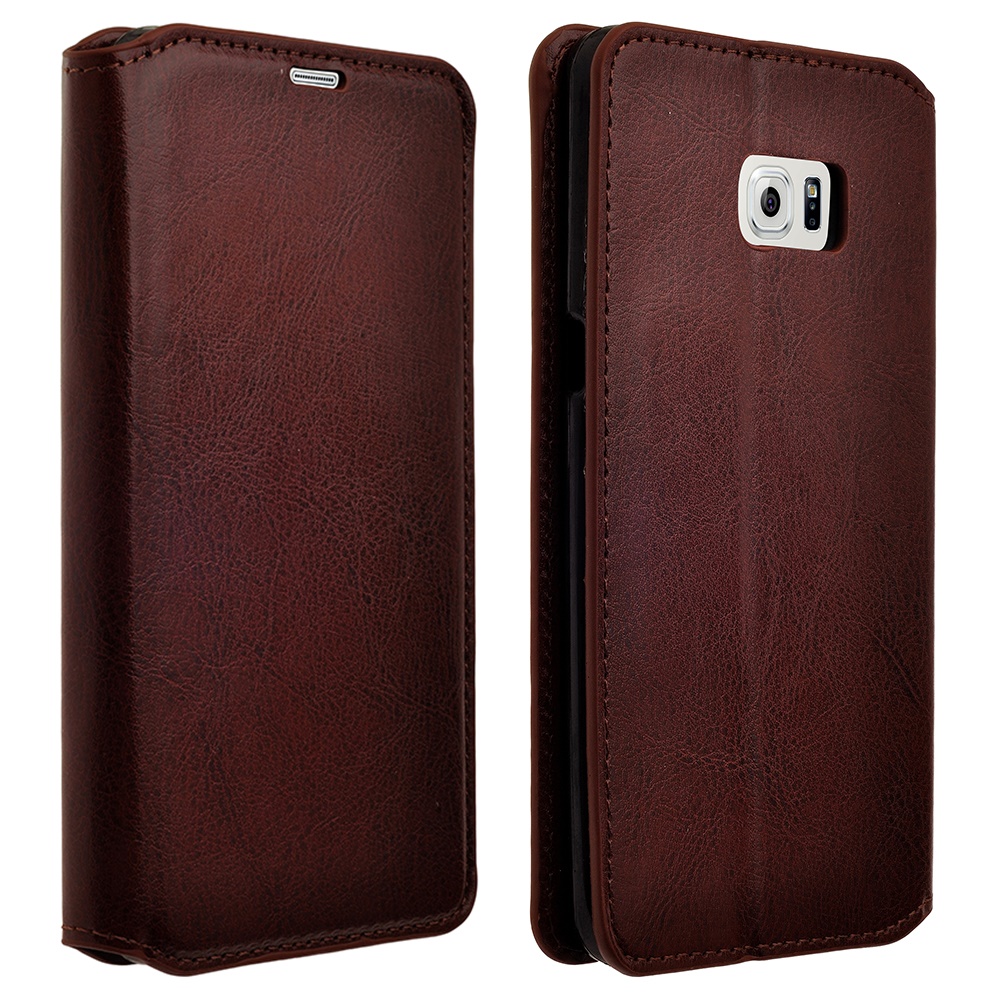 SumacLife Design Portfolio Wallet case Specifically Designed for Samsung Galaxy S6 Edge Plus