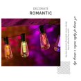 thumbnail image 3 of Windproof Waterproof Solar Bulb Indoor Outdoor 2 Modes Strip Lightbulb Wedding Thanksgiving Lighting Decoration Colorful 6.5m, 3 of 9
