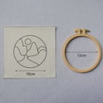 thumbnail image 3 of Punch Needle Kit for Beginners, Complete DIY Embroidery Set with 6 Patterns, Tools, and Instruction Manual, Ideal for Crafting, Home Decor, and Gifts, 3 of 9