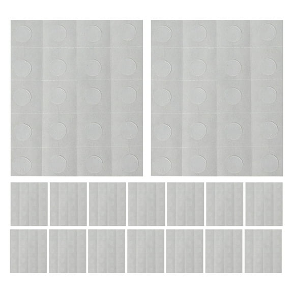PTOOTP 25 Sheets No Trace Adhesive Stickers for Fix Wall Picture and Paste Poster