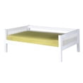 thumbnail image 2 of Camaflexi C213-Wh Tête de Lit Mission Finition Blanche , Matelas Taille Simple, 2 of 3