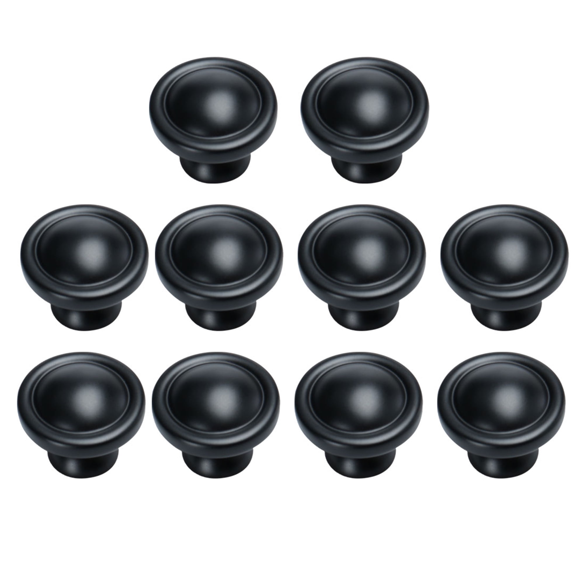 Zinc Alloy Knobs Round Wardrobe Dresser Knobs Pull Handle for Cupboard