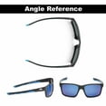 thumbnail image 5 of Flying Fisherman Freeline Polarized Sunglasses - Matte Black/Smoke Blue Mirror, 5 of 7