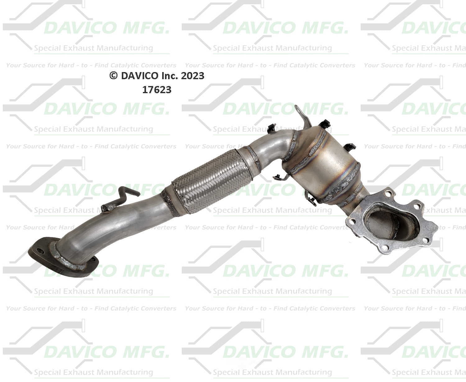 Davico Mfg 17623 Direct-Fit Catalytic Converter