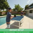 thumbnail image 3 of GoSports 6 Ft x 3 Ft Mid-Size Table Tennis Game Set - Indoor/Outdoor Portable Table Tennis Game, Includes 2 Paddles and 4 Balls, 3 of 7