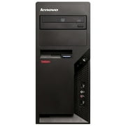 Lenovo ThinkCentre Desktop Tower Computer, Intel Pentium E5400, 4GB RAM, 160GB HD, DVD, Windows 7 Professional, Business Black, 7298WTU