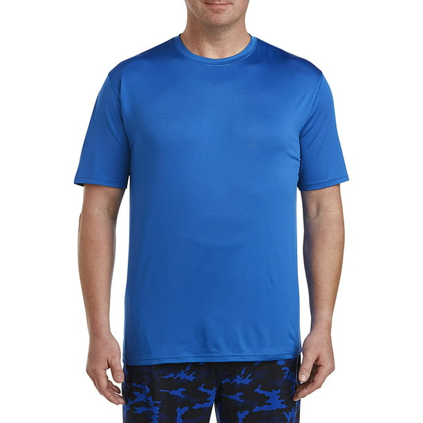 Harbor Bay by DXL Men's Big and Tall Tech Stretch Crewneck T-Shirt ...
