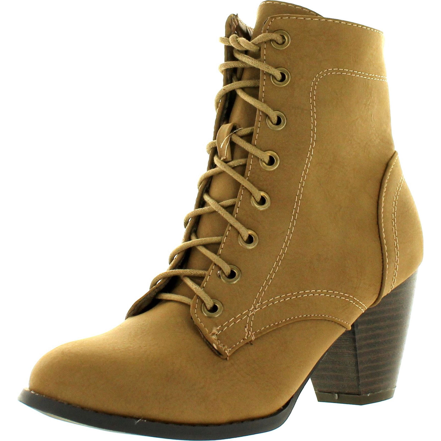 Top Moda Women's Scan-4 Cuban Heel Mid 