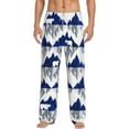 thumbnail image 2 of Lsque Cartoon Iceberg Polar Bear Print Men's Pajama Pants, Lounge Pant - Comfortable Home Wear,Elastic Waistband, Stylish Design-Medium, 2 of 9