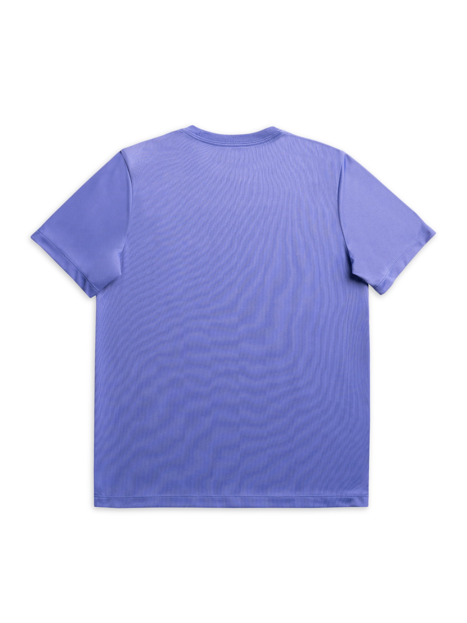Athletic Works Boys Active Solid and Print Short Sleeve T-Shirts, 3-Pack, Sizes 4-18 & Husky