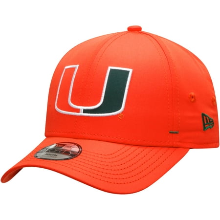 Youth New Era Orange Miami Hurricanes Dash 9FORTY Adjustable Hat