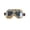Silver Lens Brown Padding, variant on Motorcycle Goggle Aviator Pilot Style Cruiser Scooter Motocross Goggles for Man, Woman, Adult