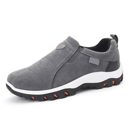 

Floepx Outdoor Good Arch Support & Easy to Put on and Take Off & Breathable and Light & Non-Slip Men s Shoes for Oudoor Activity