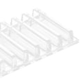 thumbnail image 3 of OULII 6Ud Separadores Acrílicos Transparentes Para Closet Con Base Antideslizante Para Organización En Casa, 3 of 8