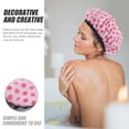 thumbnail image 4 of Shisuyan Bathing Caps Microfiber 2Pcs 10.6X10.6In, 4 of 8