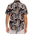 thumbnail image 2 of NWT Hurley Men's Short Sleeve Woven Patio Shirt (Black, Medium), 2 of 2