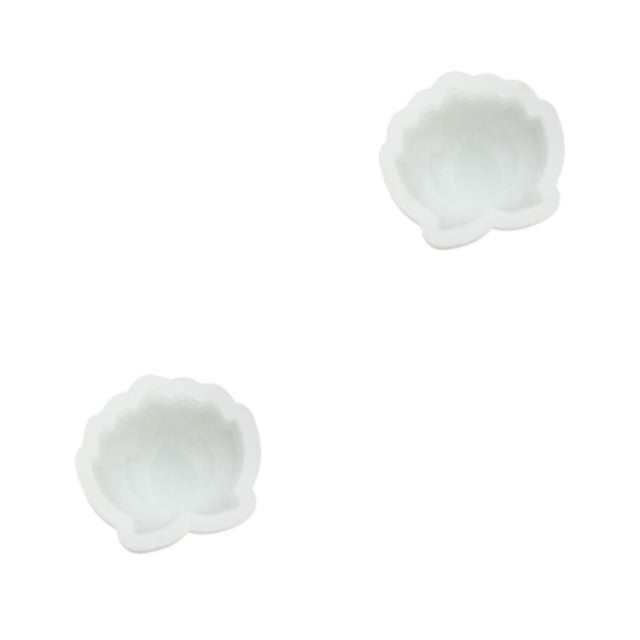 Monstrate Molde de silicona para pasteles Mooncake, molde portátil para galletas, dulces, galletas, restaurante, herramienta reutilizable Flor 2piezas