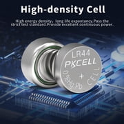 PKCELL 30 Pack LR44 AG13 357 303 SR44 Battery 1.5V Button Cell Batteries