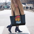 thumbnail image 4 of FORMRS Canvas Laptop Tote Bag for Women with 15.6" Computer Compartments Shoulder Handbag, Blue Dog Artist, 4 of 7