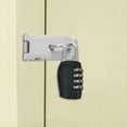 thumbnail image 2 of BRIGHTFUFU 1Set Stainless Steel Door Lock Buckle Simple Structure For Office Use, 2 of 8