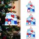 thumbnail image 5 of Adornos de nombre de árbol de Navidad Muñeco de nieve Decoración colgante Nombres y saludos de brico Abanopi Adornos Para Arbol De Navidad, 5 of 7