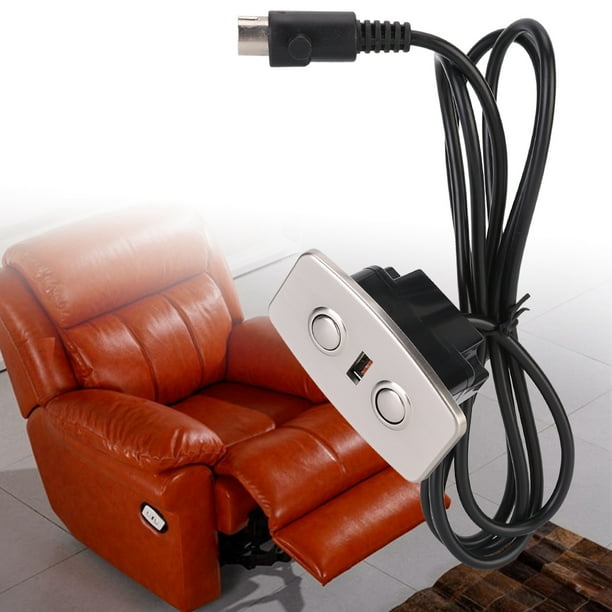 Tebru Sofa Lifting Control Switch Chair Switch Controller Hand Controller Electric Recliner Chair Sofa Lifting 2 Button Hand Switch With Dual Usb Walmart Com Walmart Com