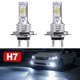 thumbnail image 5 of 2*H7 LED Car Headlight Bulbs DC 12-24V Xenon White Daytime Running Lights High Low Beam 55W 8000LM 6000K Super Bright Car Lights, 5 of 5