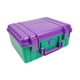 thumbnail image 3 of Caja de herramientas impermeable, estuche rígido, bolsa de transporte, caja de almacenamiento para protección de manos, estuche para cámara para equip Púrpura verde, 3 of 8