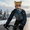 thumbnail image 4 of Diadema de invierno para exteriores, transpirable y cálida, con cobertura total, con la serie Animal Facial Gini Riding Hat Headband, 4 of 5