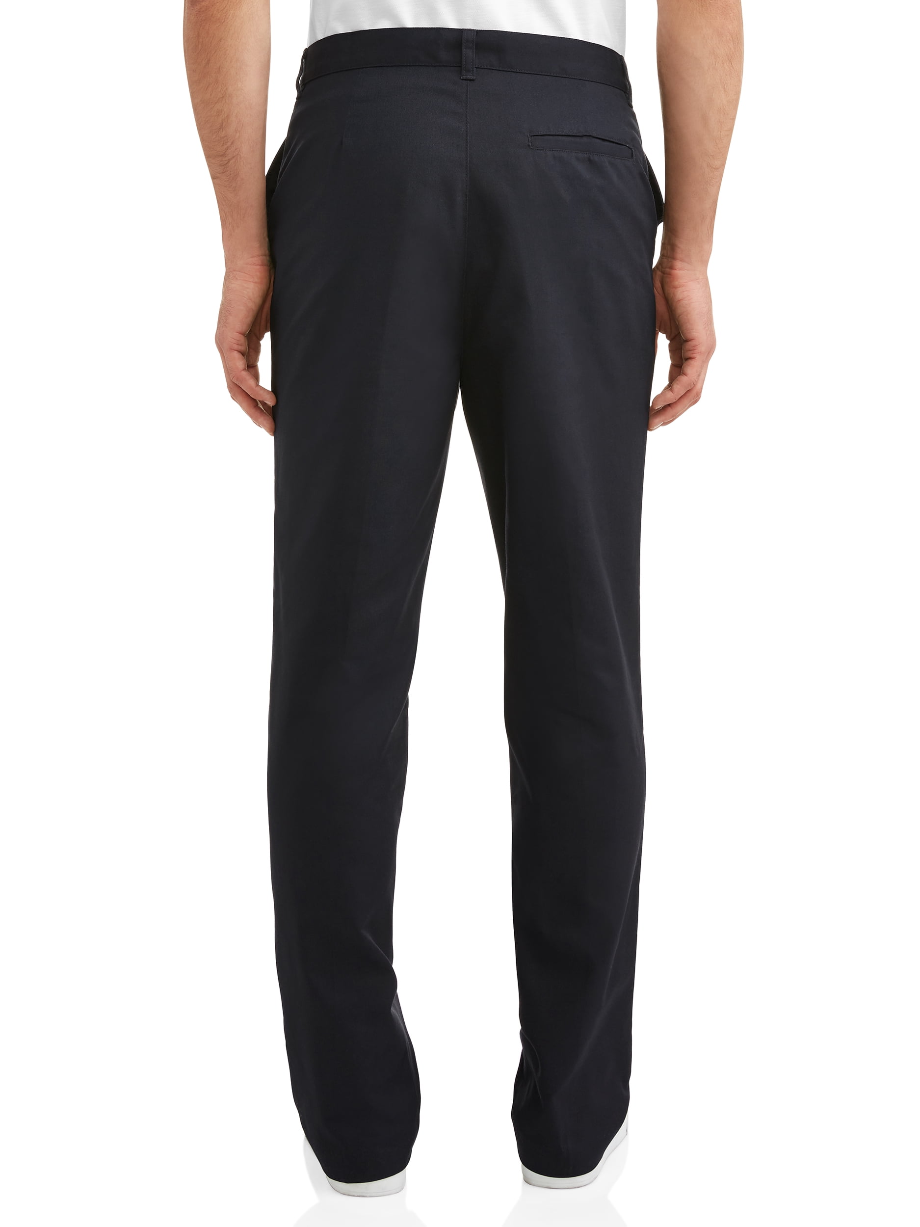 Real School Young Men's Uniform Flat Front Pant