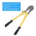 thumbnail image 4 of Uxcell Bolt Cutter 18" Heavy Duty Bolt Cutter Chrome Molybdenum Steel Alloy Blade for Wire Fence Screw Cutting Tool, 4 of 6