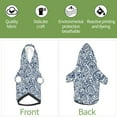 thumbnail image 6 of Sikiie Paisley4 Dog Hoodie,Dog Clothes,Dog Sweatshirt ,Dog Shirt, Dog Clothes for Puppy Kitten Small Dogs Cats-X-Small, 6 of 7