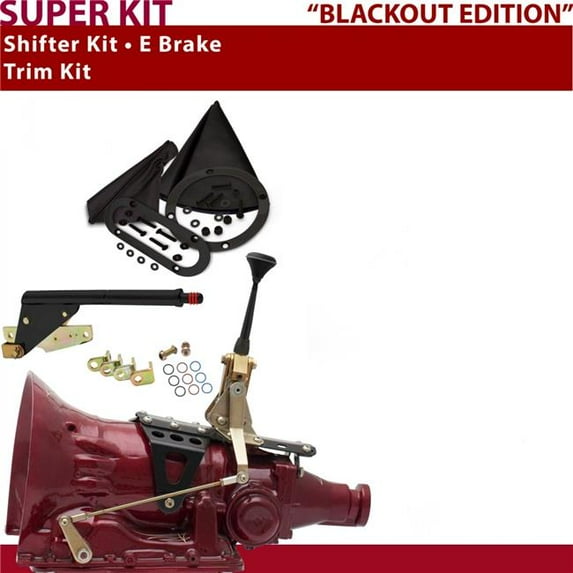American Shifter 4L80E Shifter Kit 6 in. E Brake Trim Kit for D45C4
