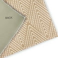 thumbnail image 2 of Simply Daisy 4' x 6' Basswood Brown Lifeflor Diamond Spring Chenille Indoor/Outdoor Rug, 2 of 3