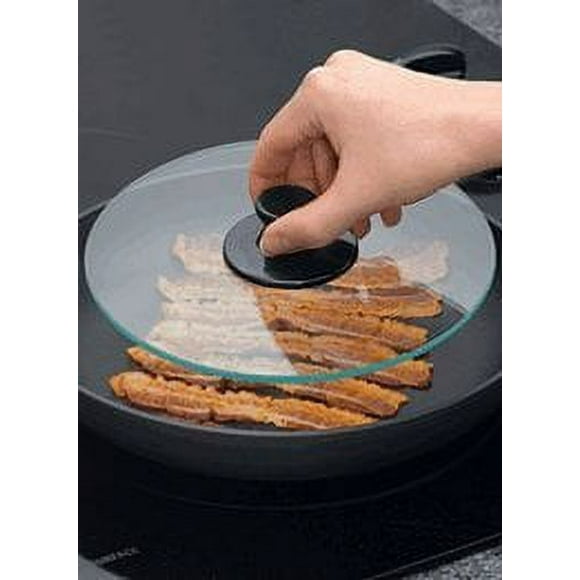 Carol Wright Gifts Tempered Glass Bacon Press,Clear