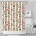 thumbnail image 2 of Waterproof Pioneer Shower Curtain 72x84 Inch Polyester Unique Cute Floral Shower Curtain for Bathroom Hotel Home Decor with 12 Plastic Hooks, 2 of 5